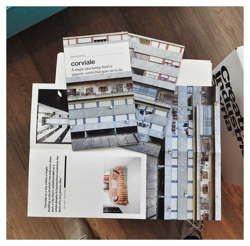 Folderdesign für Fotografie-Projekt