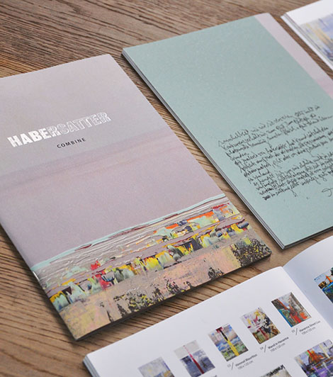 Ausstellungskatalog-Design